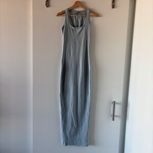 Skims Blue Bodycon Maxi Dress